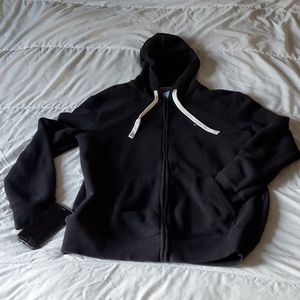 Zip up Black Hoodie
